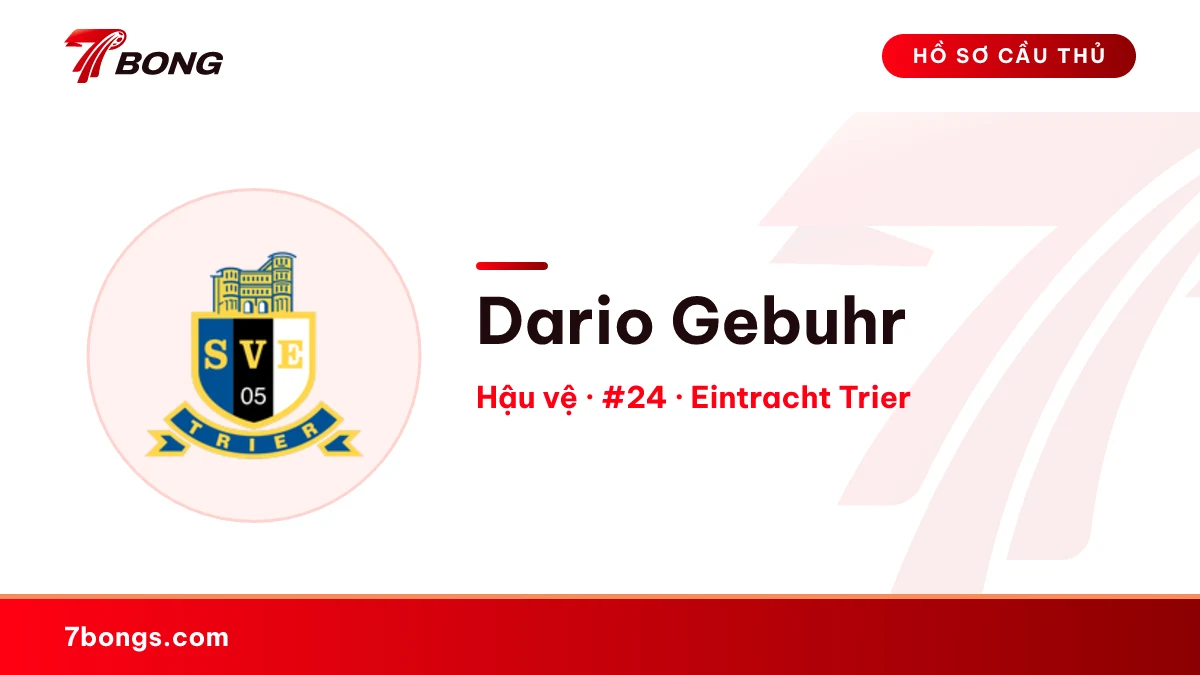 Dario Gebuhr — Eintracht Trier