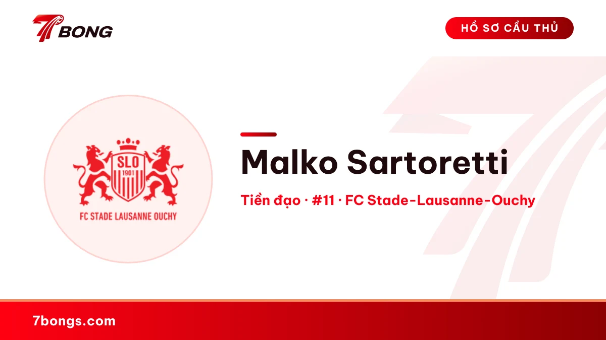 Malko Sartoretti — FC Stade-Lausanne-Ouchy