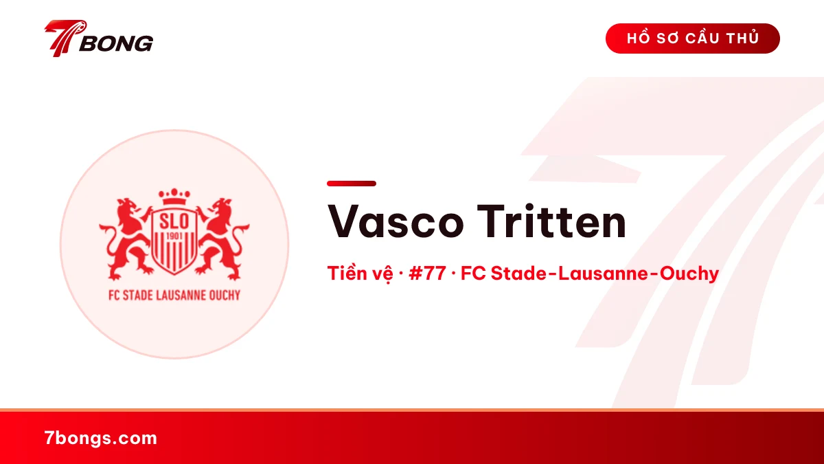 Vasco Tritten — FC Stade-Lausanne-Ouchy