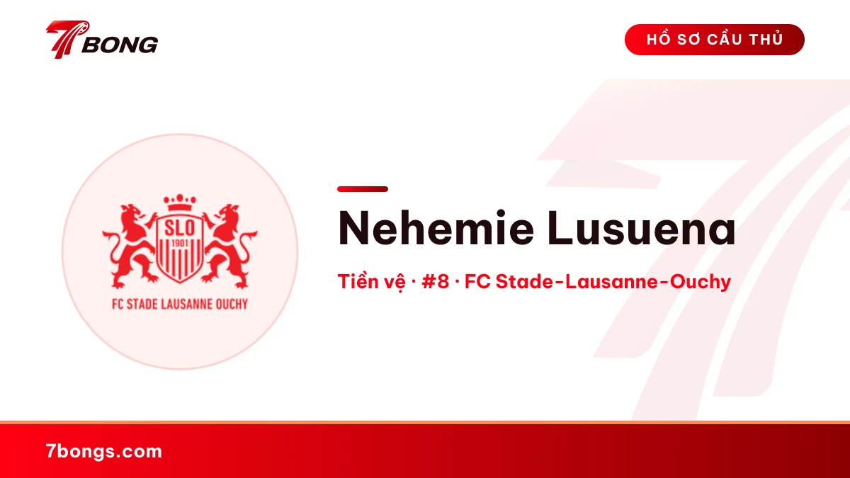 Nehemie Lusuena — FC Stade-Lausanne-Ouchy
