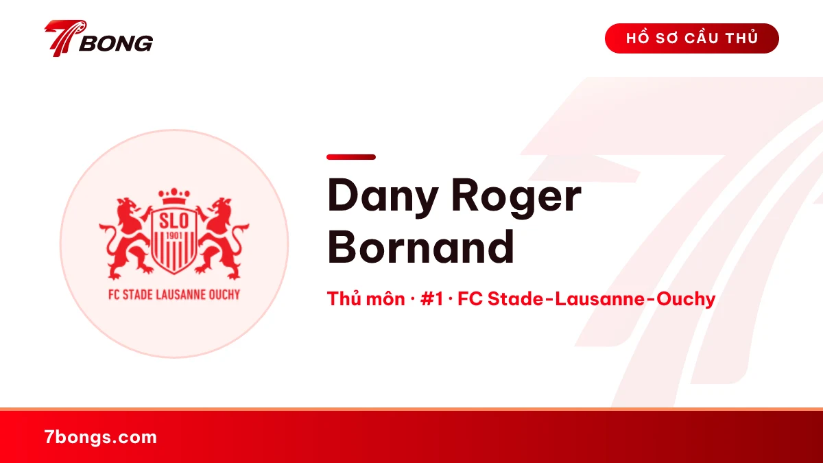 Dany Roger Bornand — FC Stade-Lausanne-Ouchy