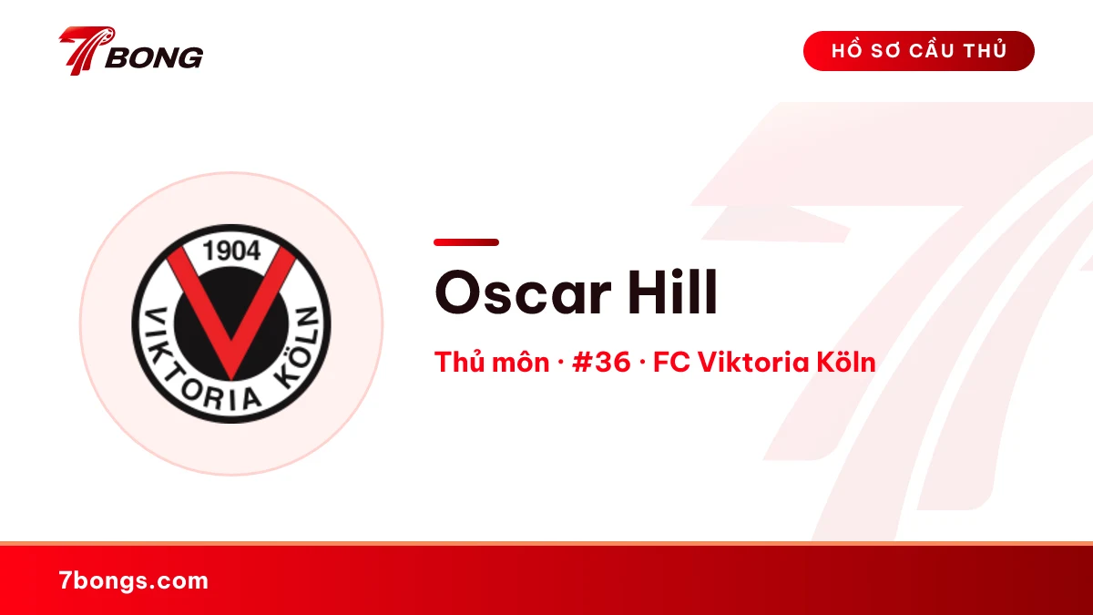 Oscar Hill — FC Viktoria Köln