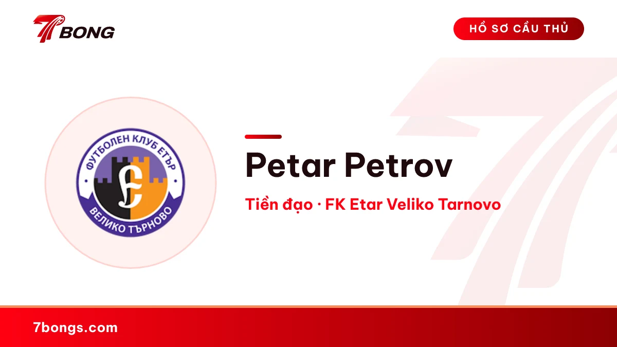 Petar Petrov — FK Etar Veliko Tarnovo