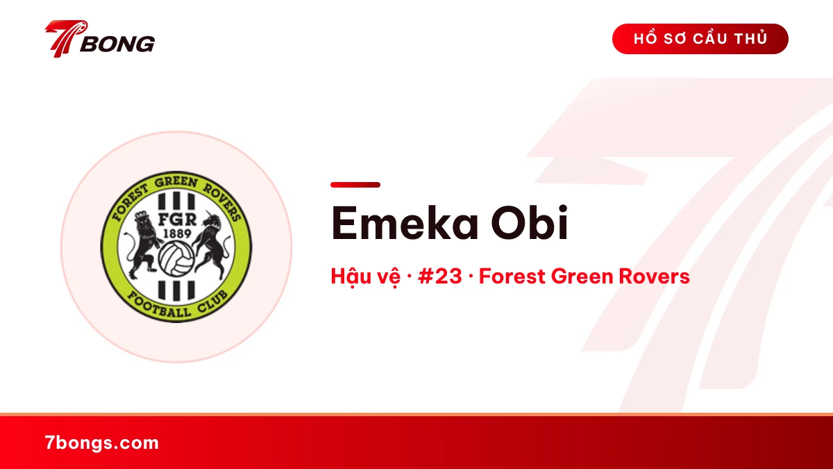 Emeka Obi — Forest Green Rovers