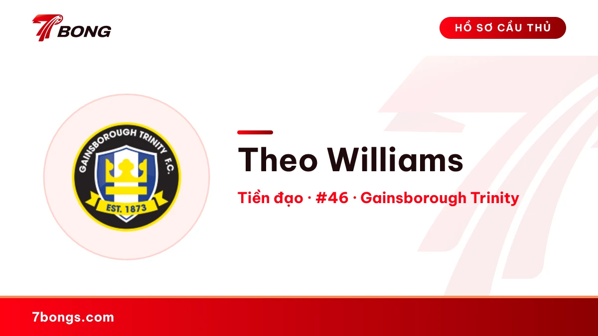 Theo Williams — Gainsborough Trinity