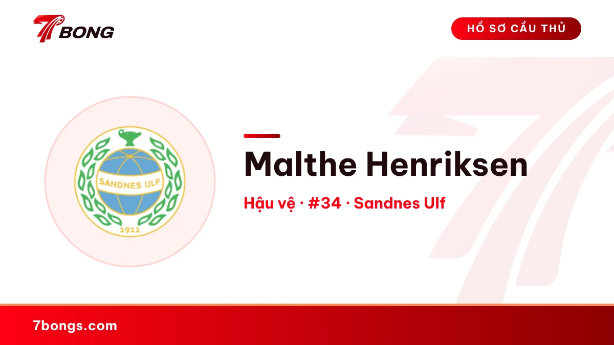 Malthe Henriksen — Sandnes Ulf