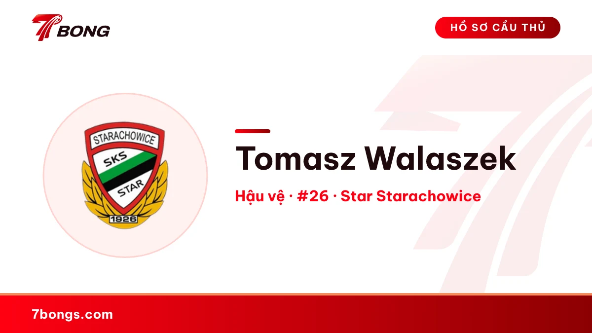 Tomasz Walaszek — Star Starachowice