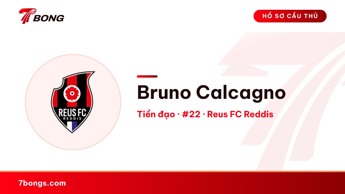 Bruno Calcagno — Reus FC Reddis