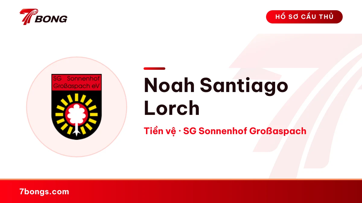 Noah Santiago Lorch — SG Sonnenhof Großaspach
