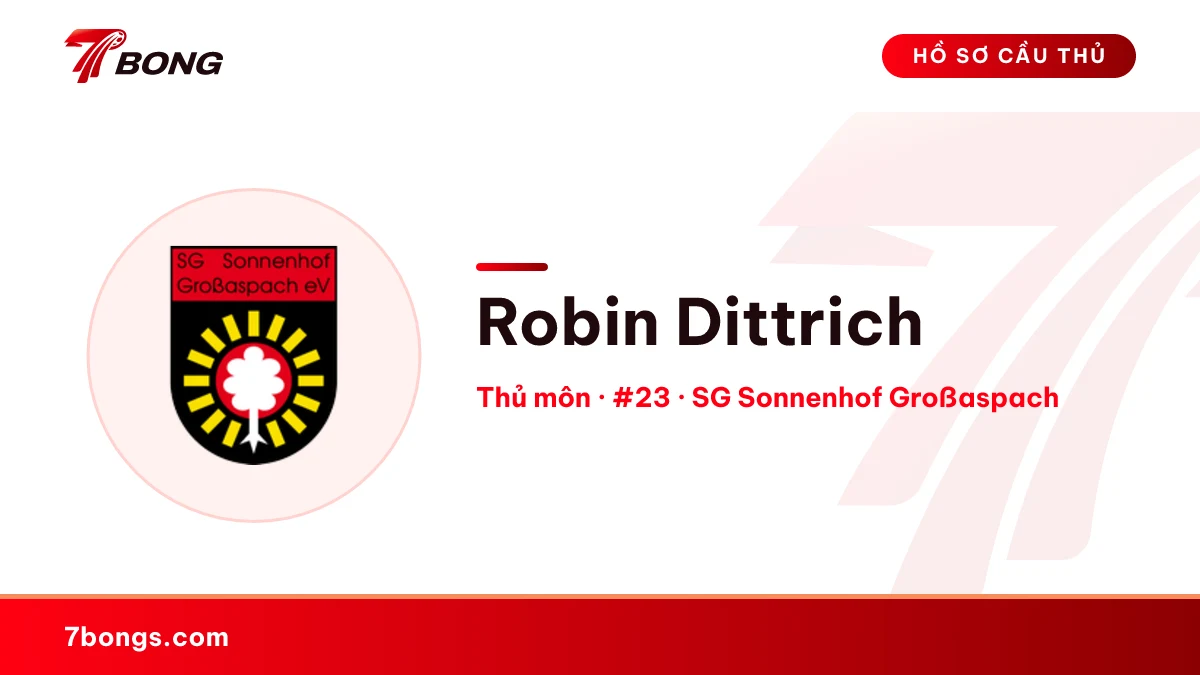 Robin Dittrich — SG Sonnenhof Großaspach