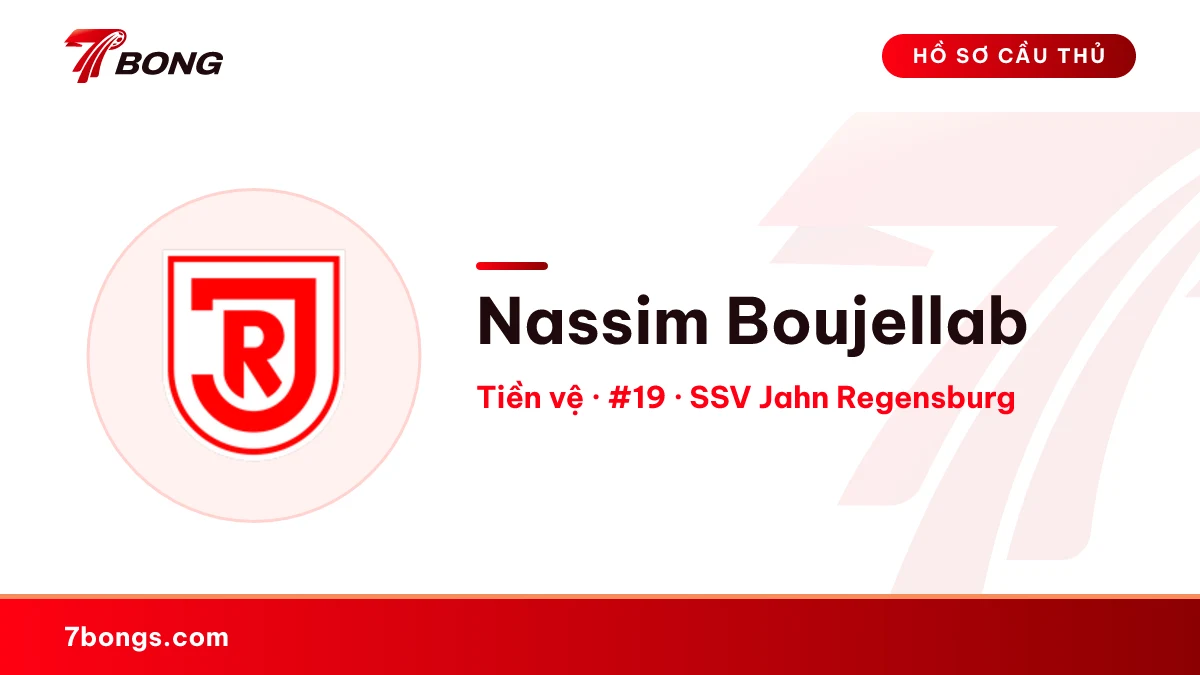 Nassim Boujellab — SSV Jahn Regensburg
