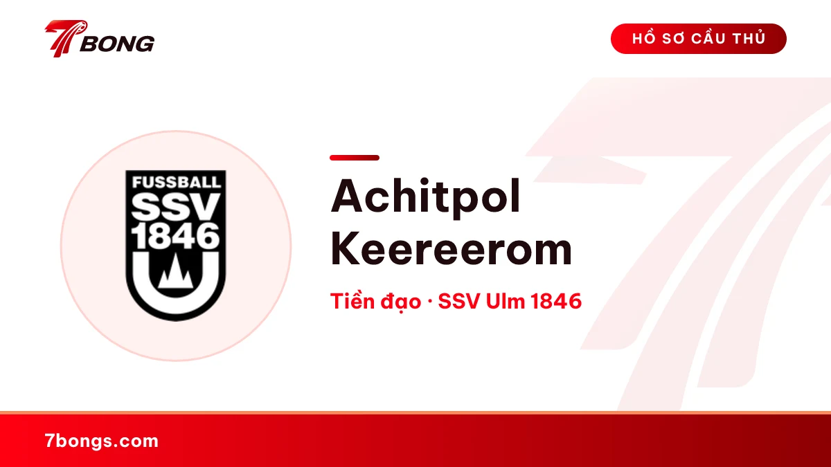 Achitpol Keereerom — SSV Ulm 1846