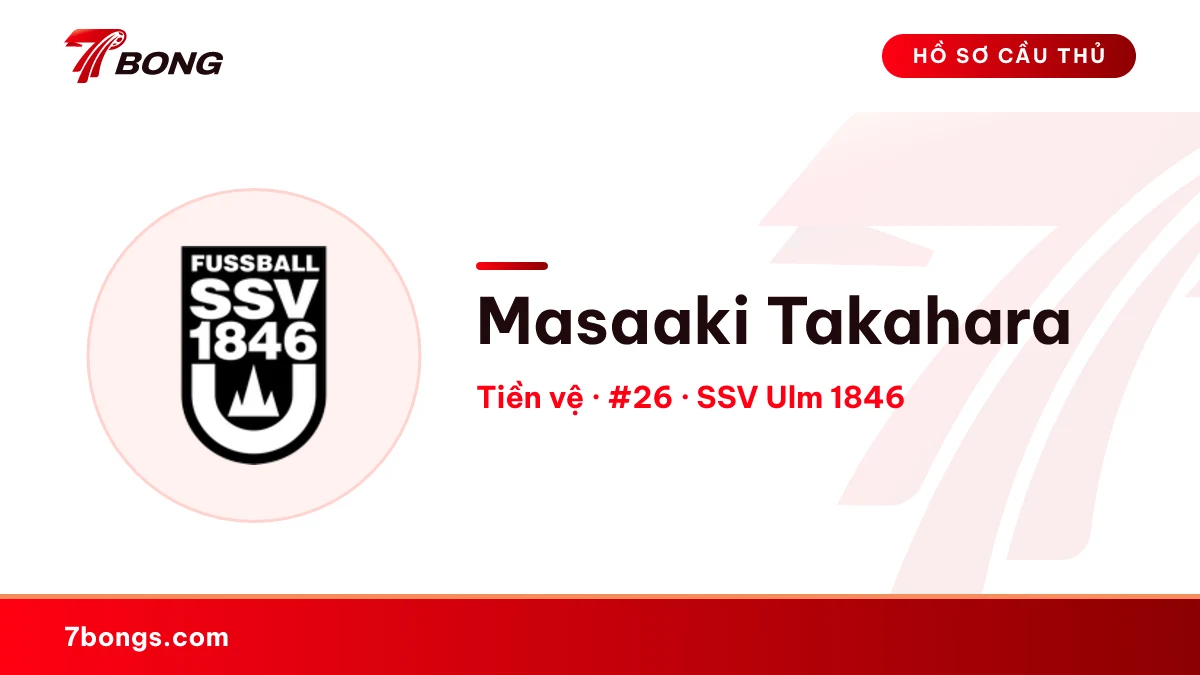 Masaaki Takahara — SSV Ulm 1846