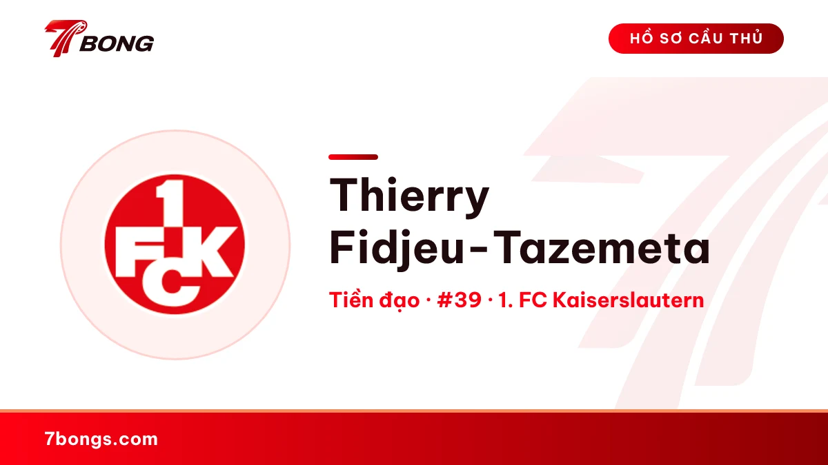 Thierry Fidjeu-Tazemeta — 1. FC Kaiserslautern