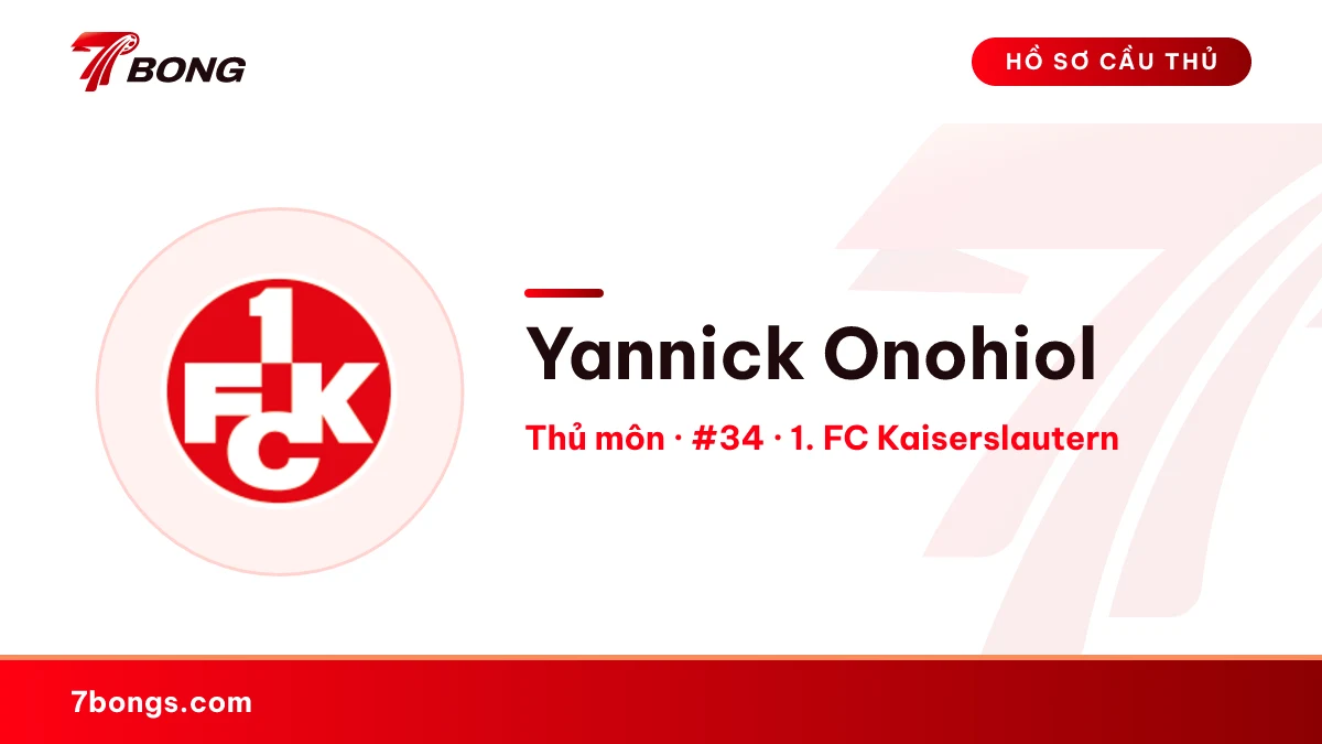 Yannick Onohiol — 1. FC Kaiserslautern