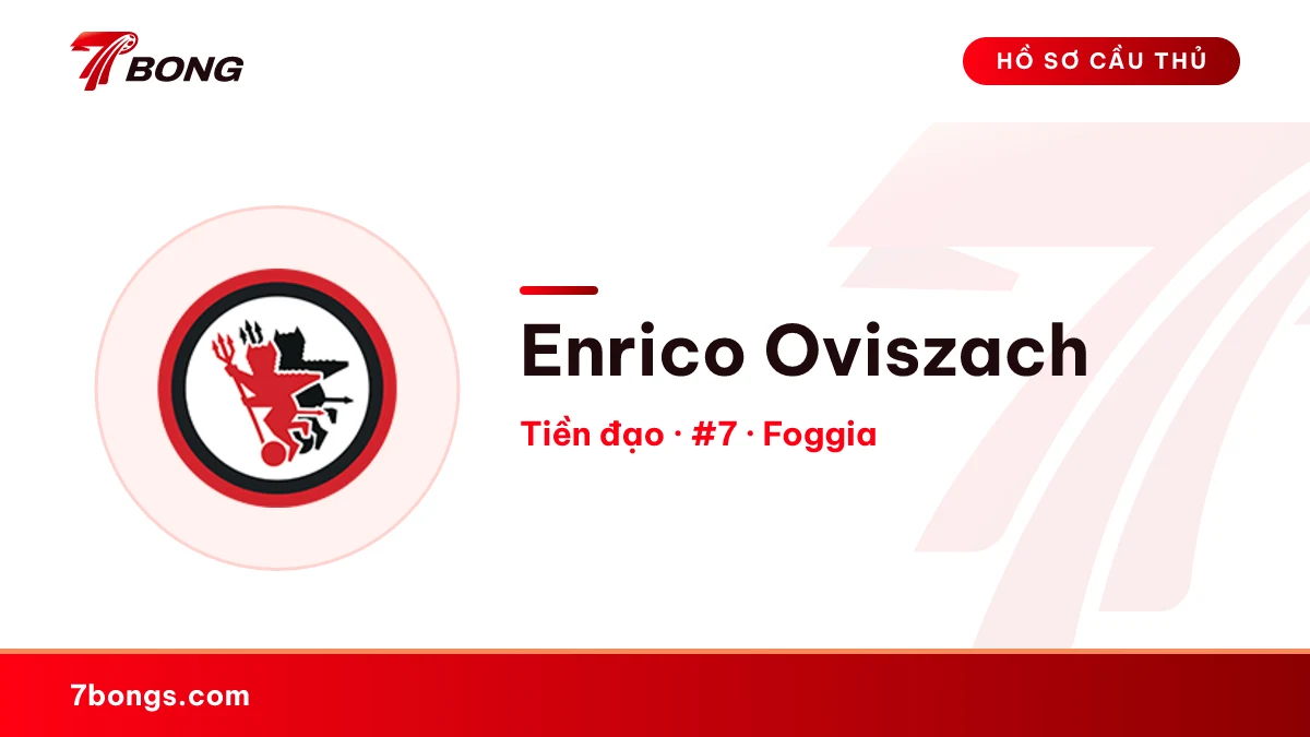 Enrico Oviszach — Foggia