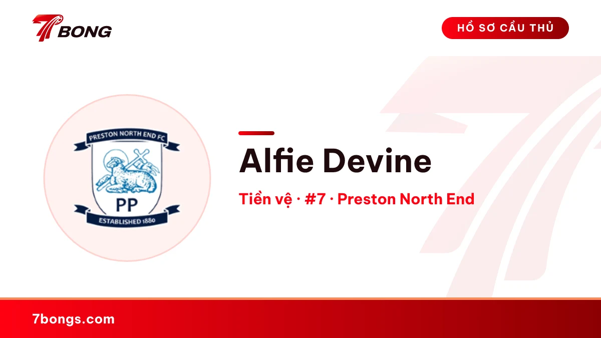 Alfie Devine — Preston North End