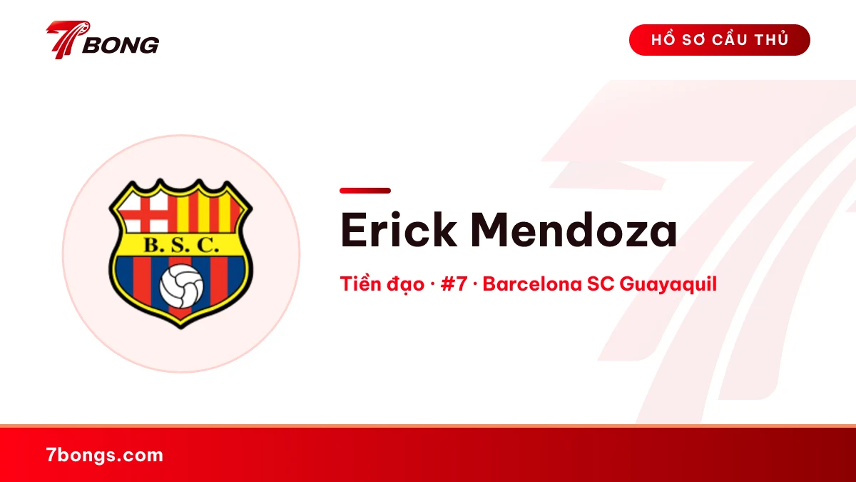 Erick Mendoza — Barcelona SC Guayaquil