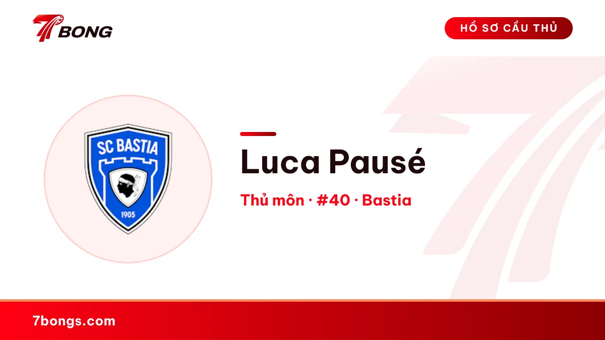 Luca Pausé — Bastia
