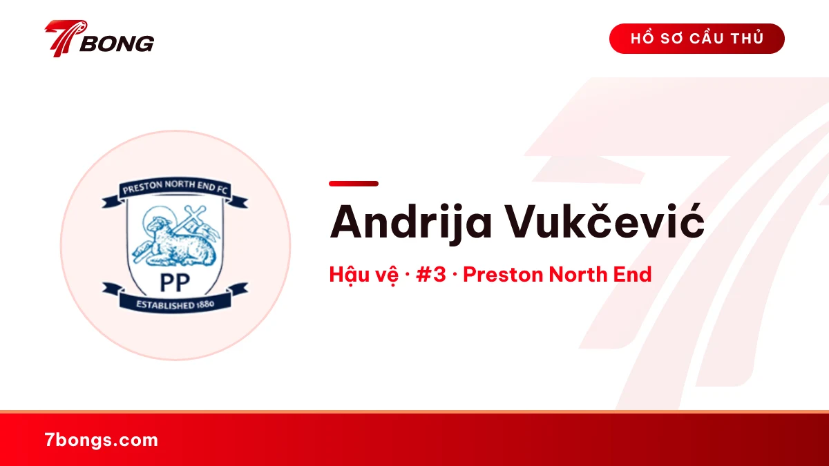 Andrija Vukčević — Preston North End