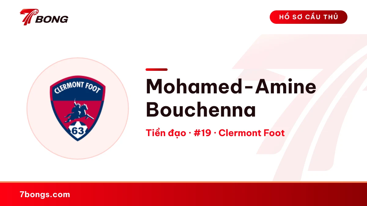 Mohamed-Amine Bouchenna — Clermont Foot