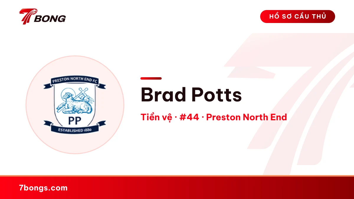 Brad Potts — Preston North End