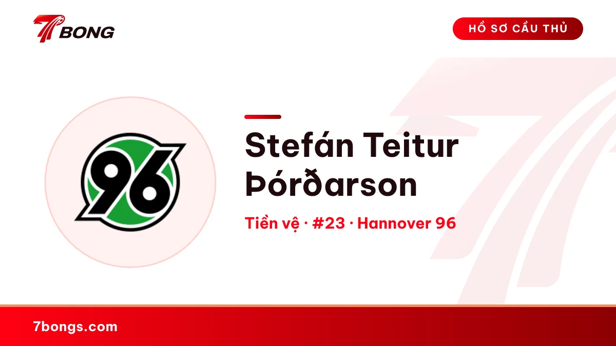 Stefán Teitur Þórðarson — Hannover 96