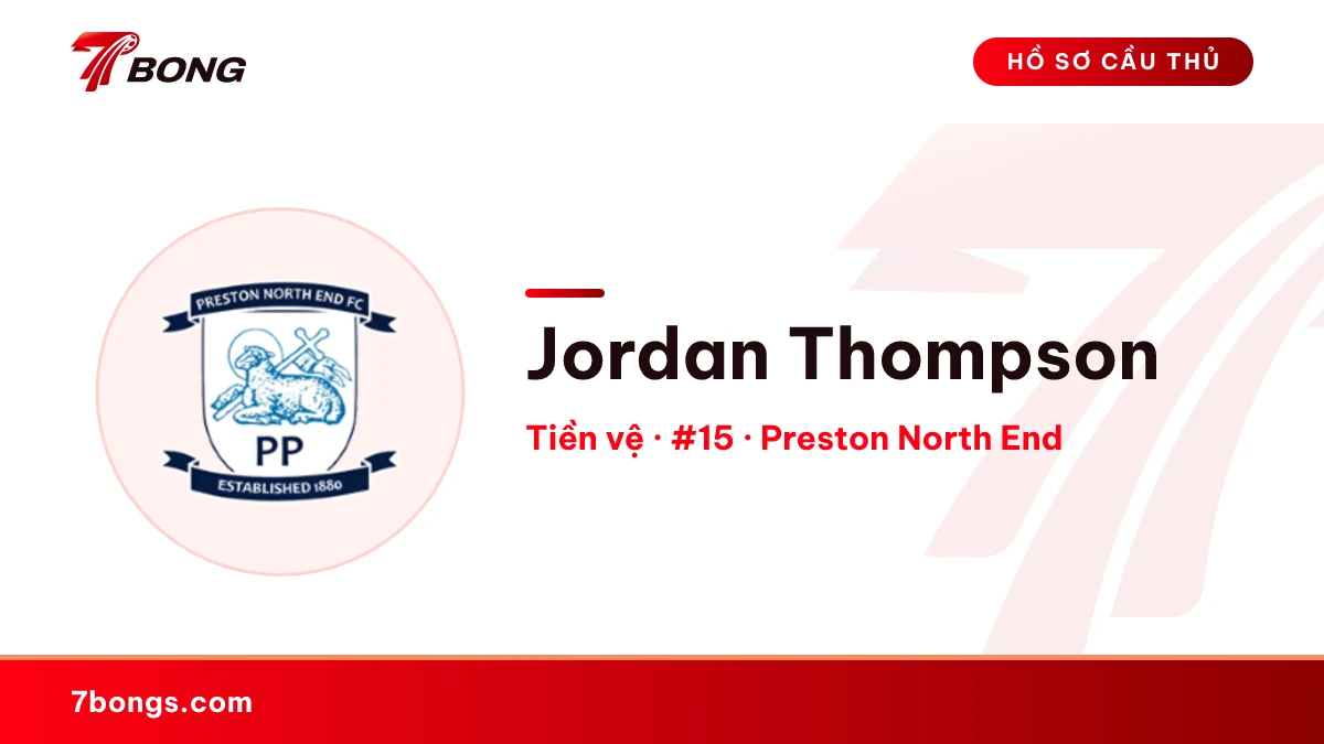 Jordan Thompson — Preston North End