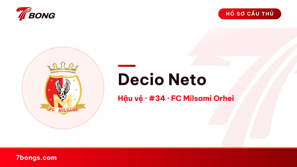 Decio Neto — FC Milsami Orhei