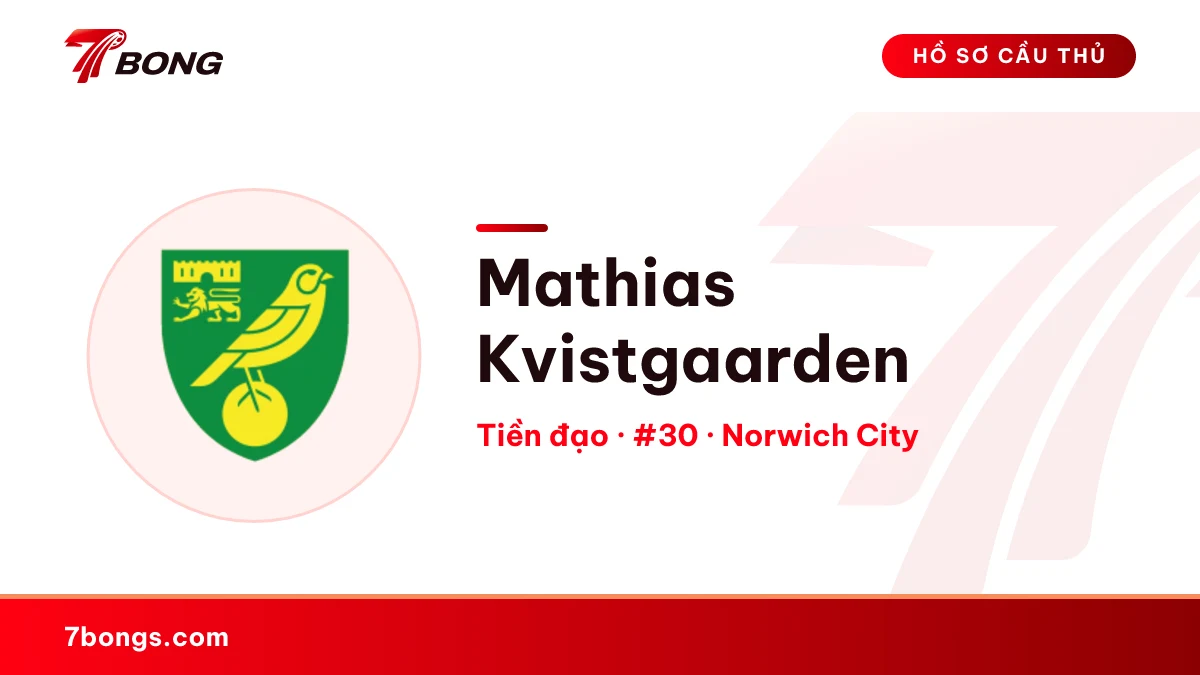 Mathias Kvistgaarden — Norwich City