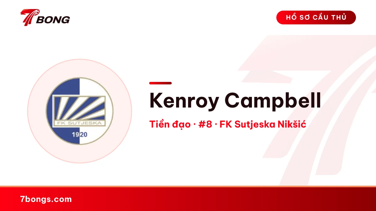 Kenroy Campbell — FK Sutjeska Nikšić