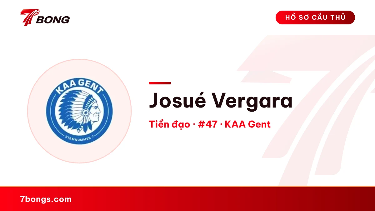 Josué Vergara — KAA Gent