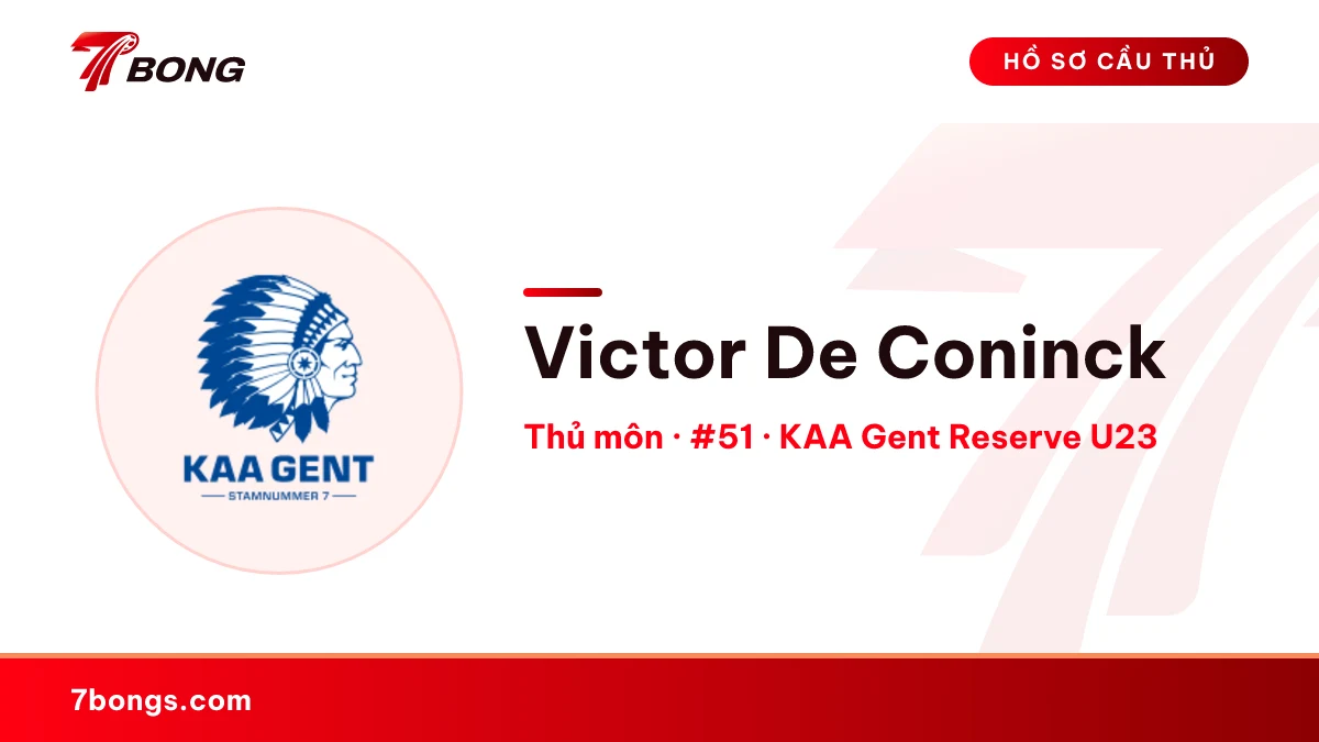 Victor De Coninck — KAA Gent Reserve U23