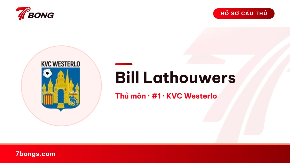 Bill Lathouwers — KVC Westerlo