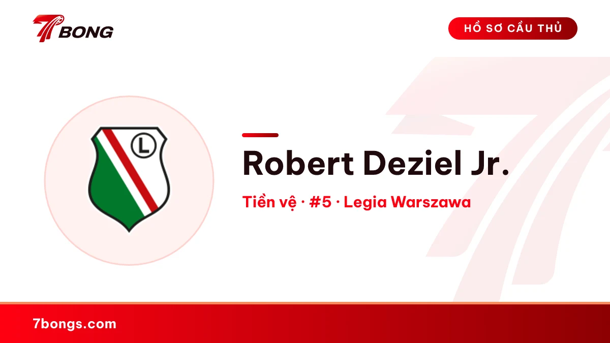 Robert Deziel Jr. — Legia Warszawa