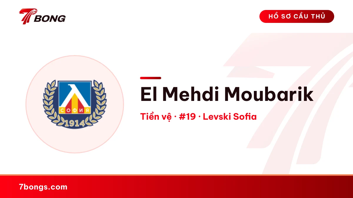 El Mehdi Moubarik — Levski Sofia