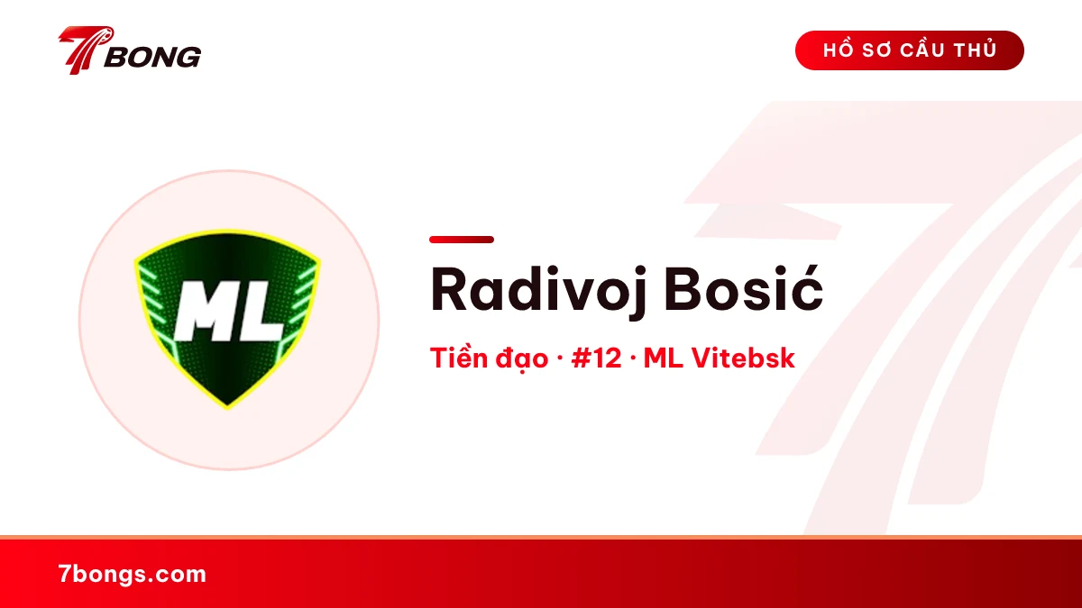 Radivoj Bosić — ML Vitebsk