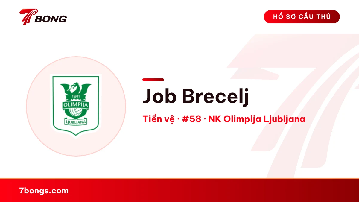 Job Brecelj — NK Olimpija Ljubljana