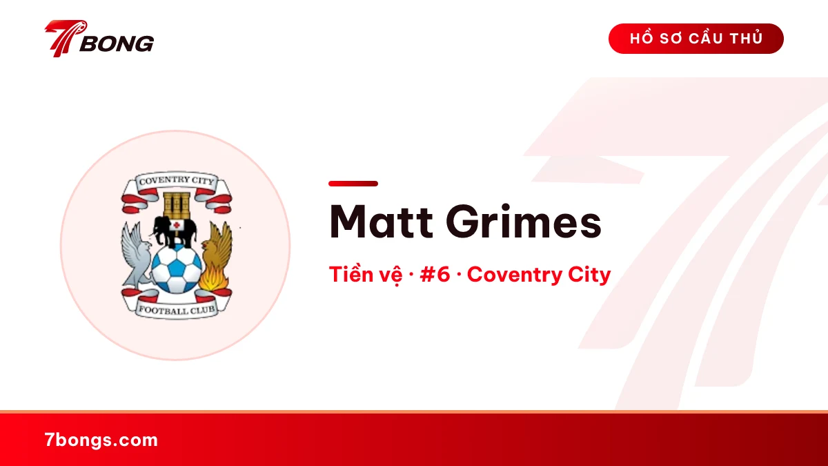 Matt Grimes — Coventry City