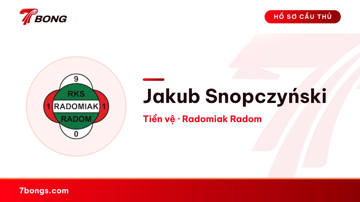 Jakub Snopczyński — Radomiak Radom