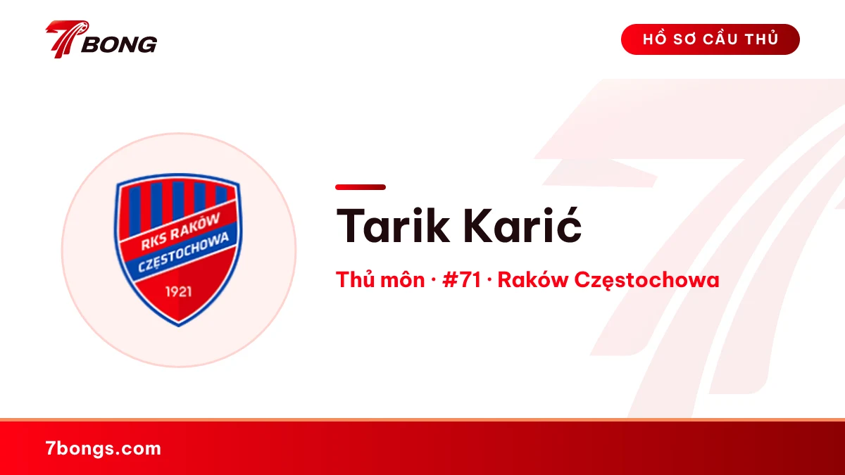 Tarik Karić — Raków Częstochowa