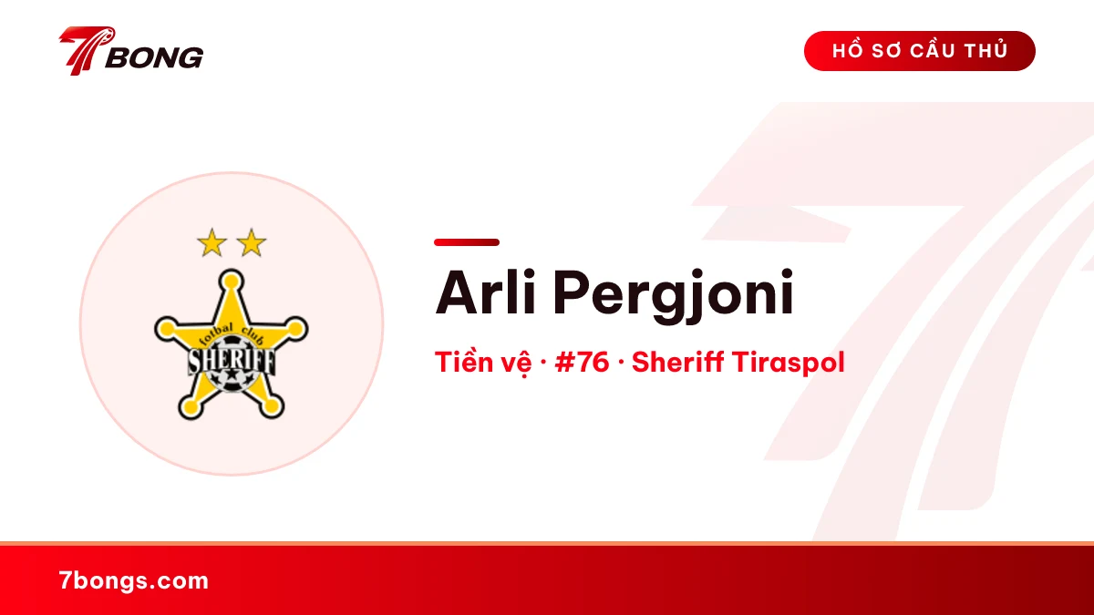 Arli Pergjoni — Sheriff Tiraspol