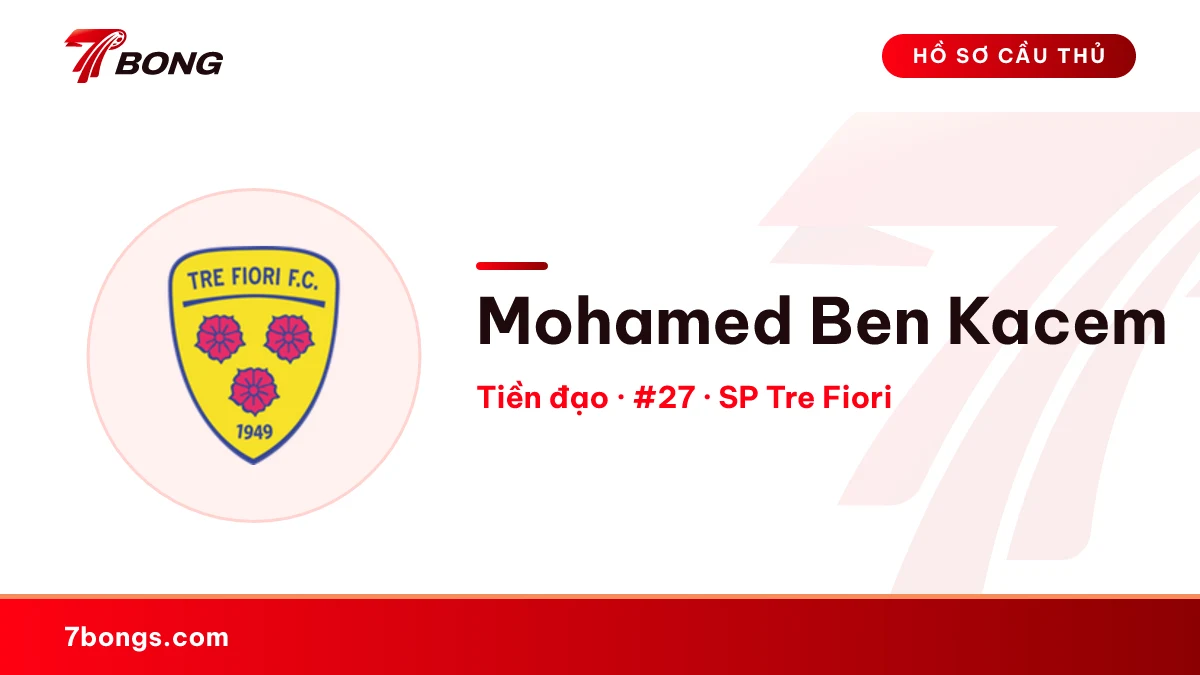 Mohamed Ben Kacem — SP Tre Fiori