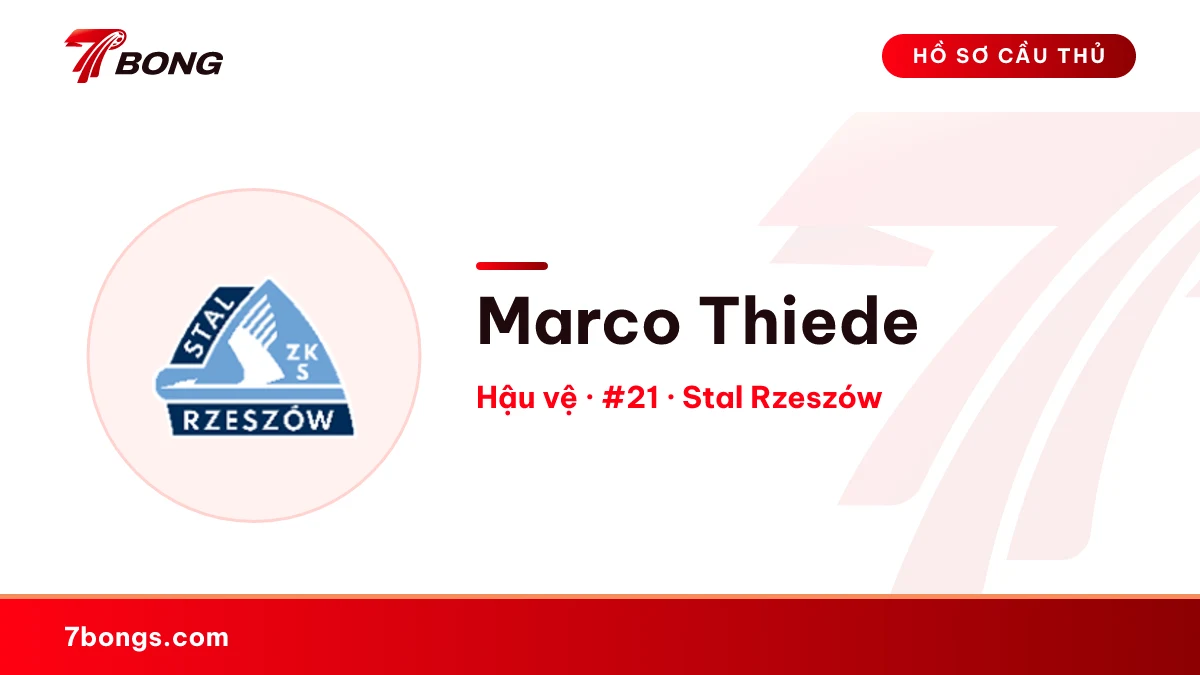 Marco Thiede — Stal Rzeszów