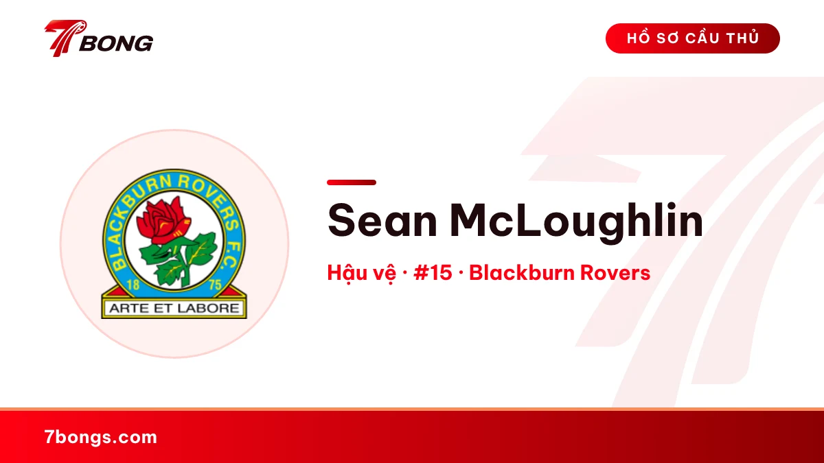 Sean McLoughlin — Blackburn Rovers