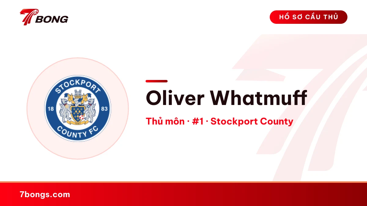 Oliver Whatmuff — Stockport County