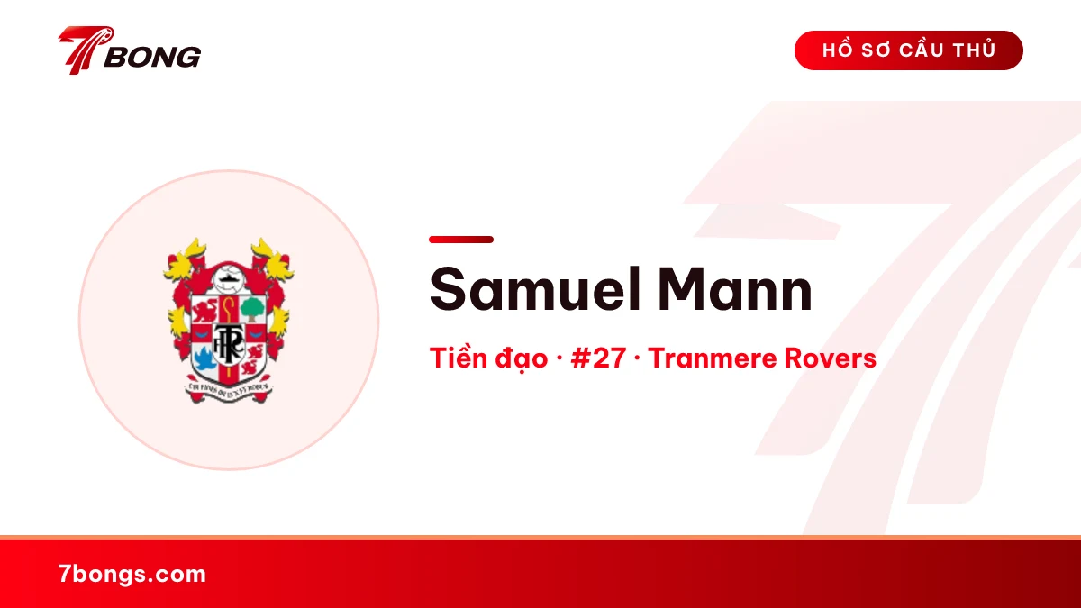 Samuel Mann — Tranmere Rovers