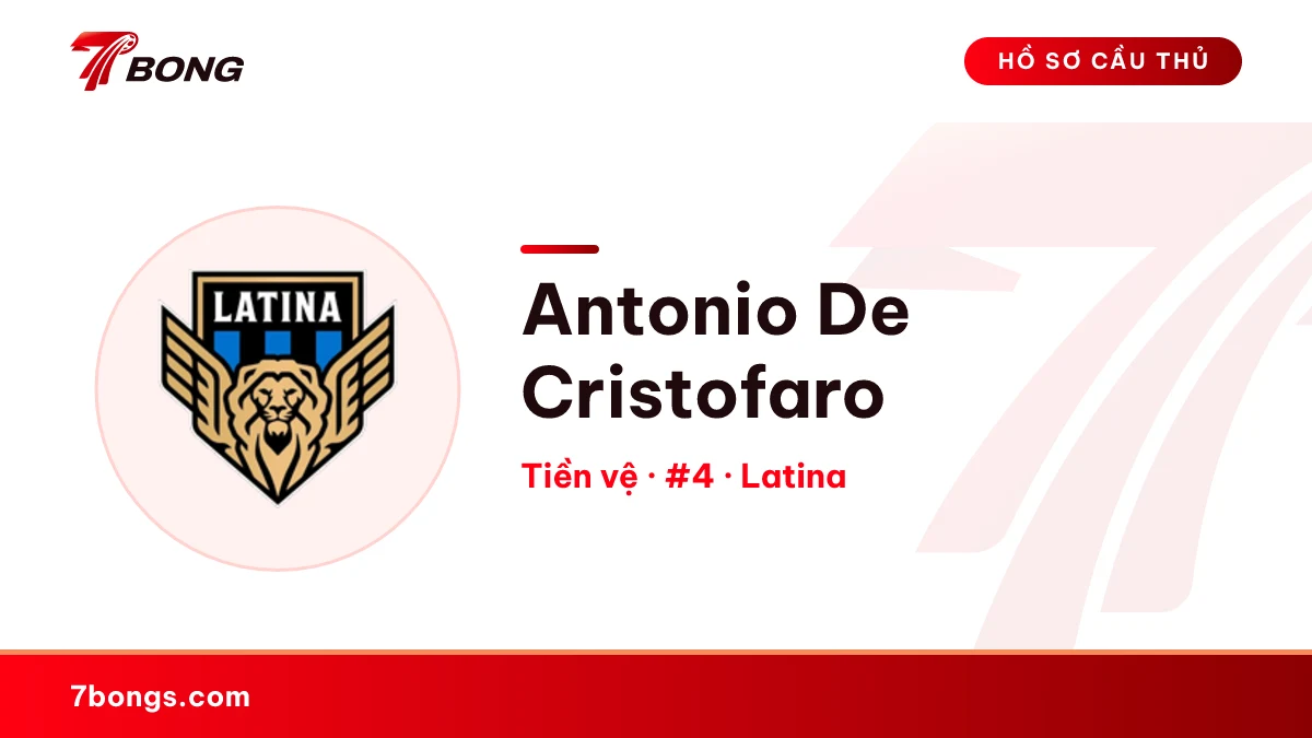 Antonio De Cristofaro — Latina