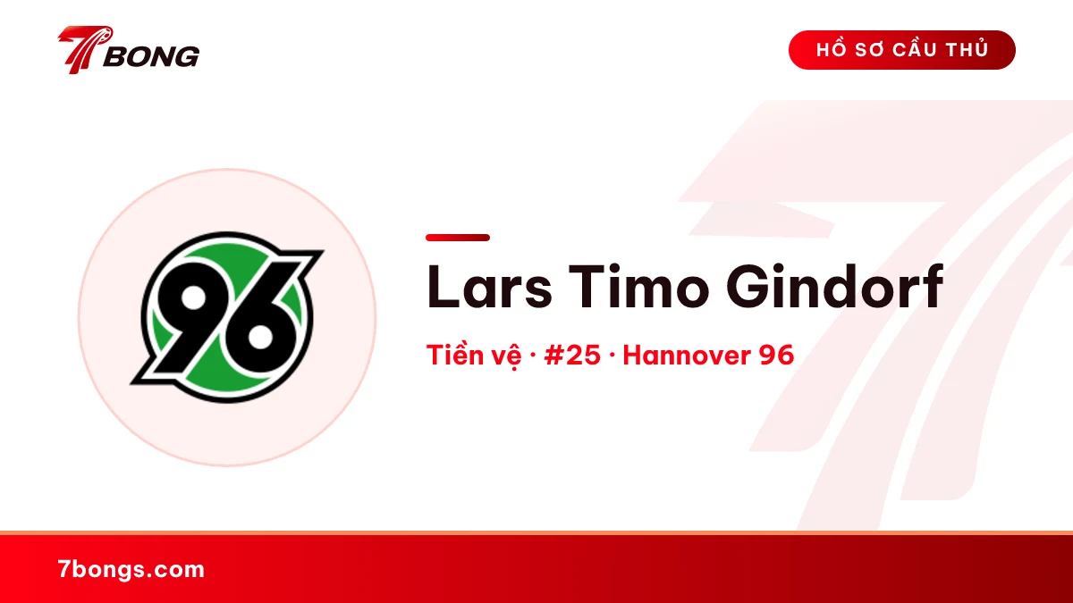 Lars Timo Gindorf — Hannover 96