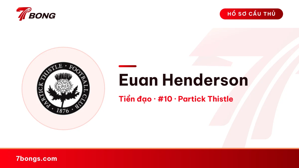 Euan Henderson — Partick Thistle